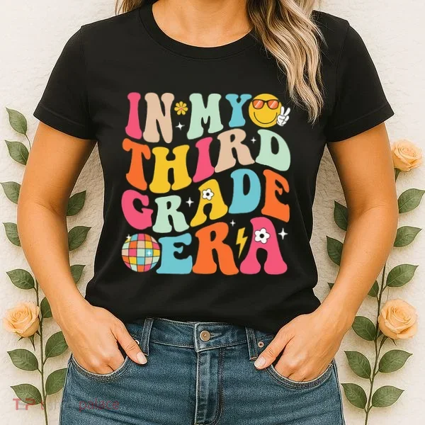 In My Third Grade Era Back To School 3rd Grade Women's T-Shirt
