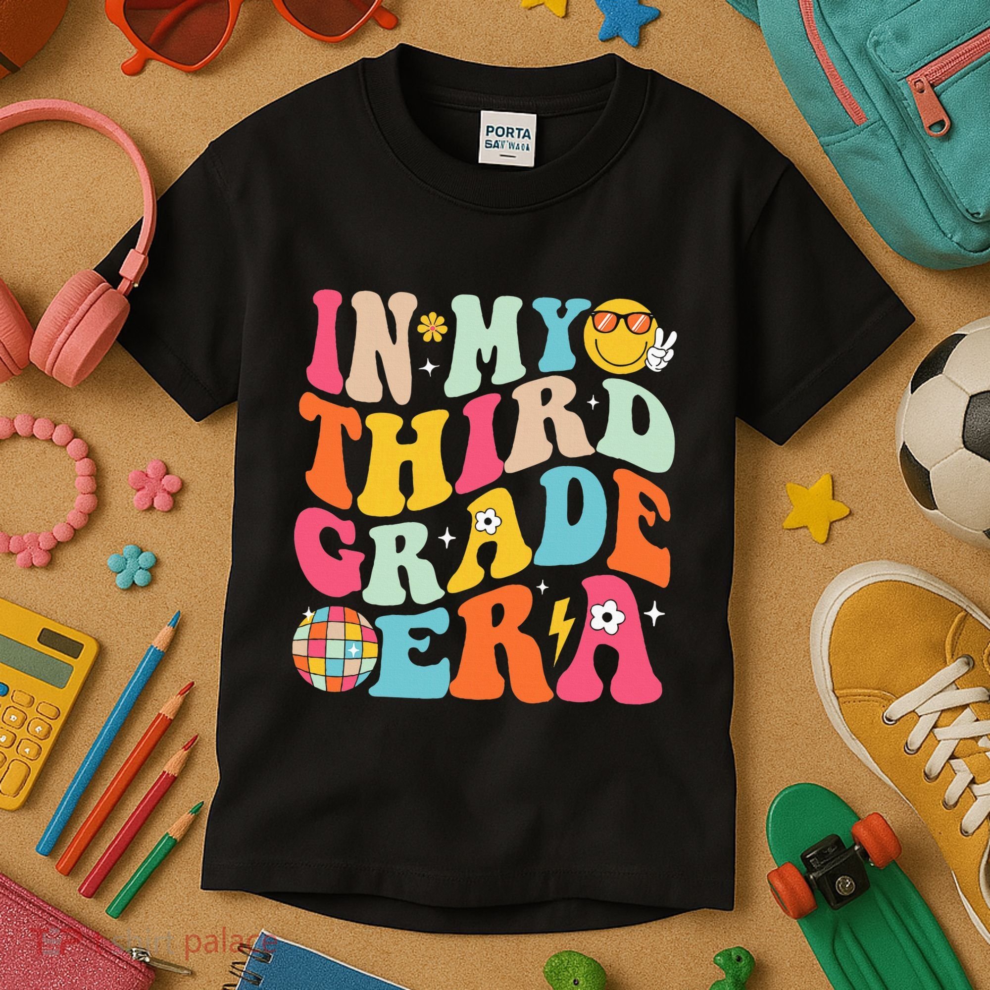 In My Third Grade Era Back To School 3rd Grade Kids T-Shirt