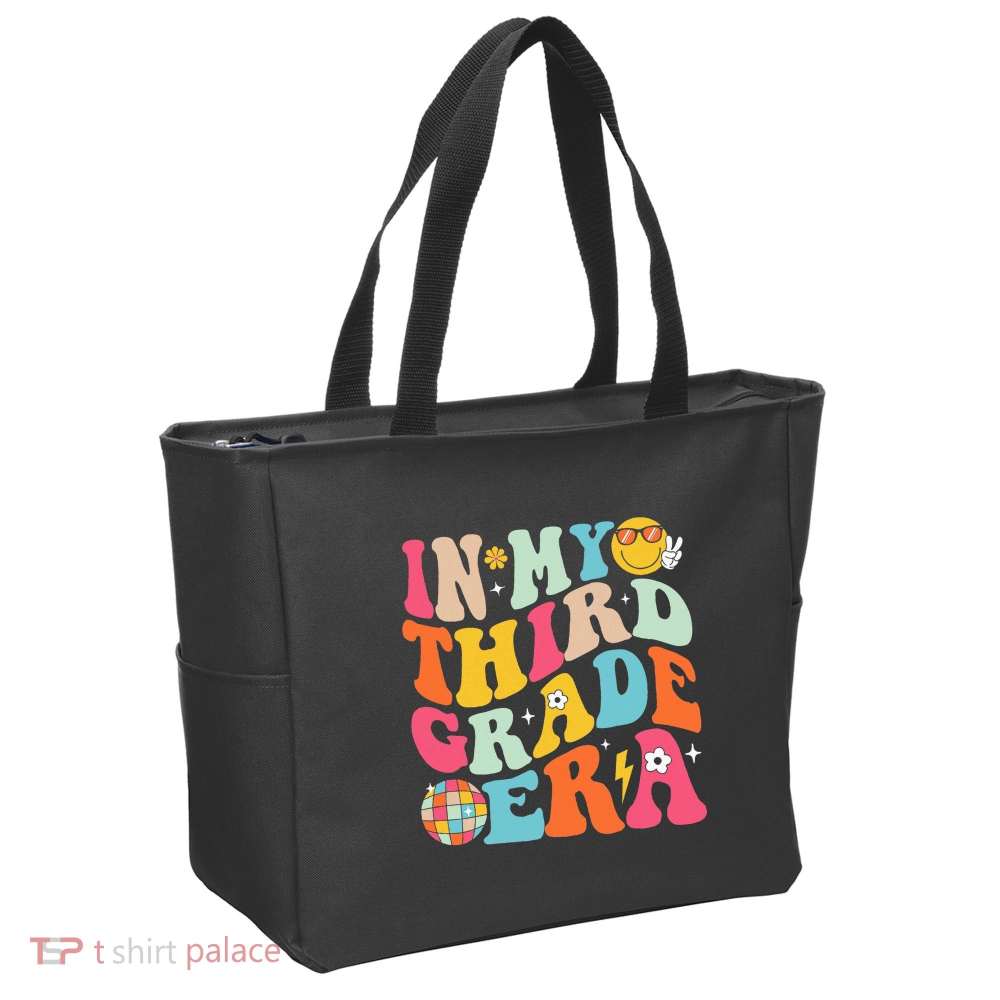 In My Third Grade Era Back To School 3rd Grade Tote Bag