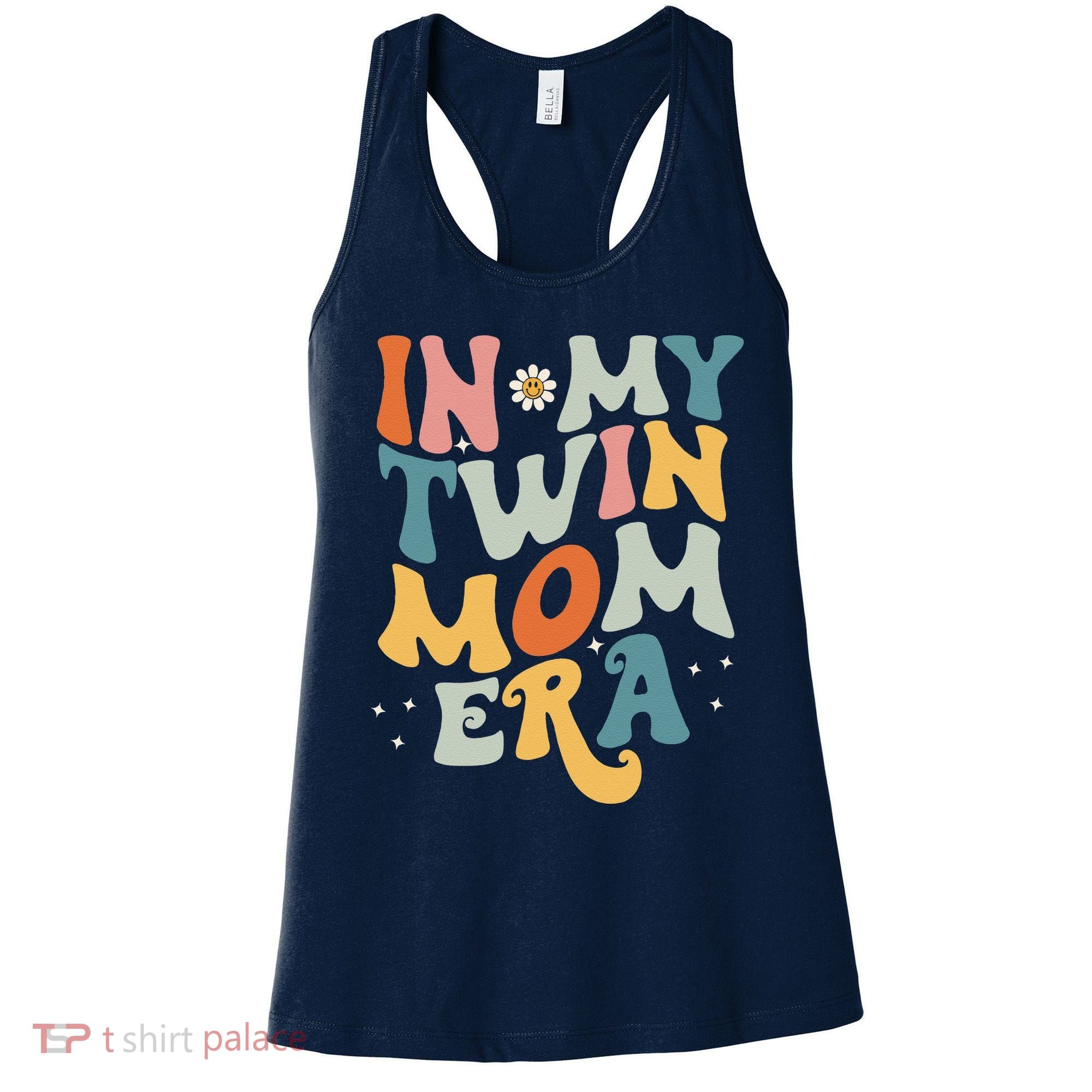 In My Twin Mom EraCute Groovy New Mom Gift Mother’S Day Women's Tank Top