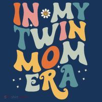 In My Twin Mom EraCute Groovy New Mom Gift Mother’S Day Women's Tank Top thumb 5
