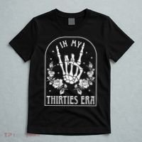 In My Thirties Era 30th Birthday Outfit Skeleton Hand T-Shirt thumb 5