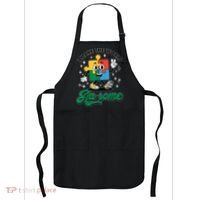I Make The World Au-Some Autism Puzzle Boy Support Apron thumb 0