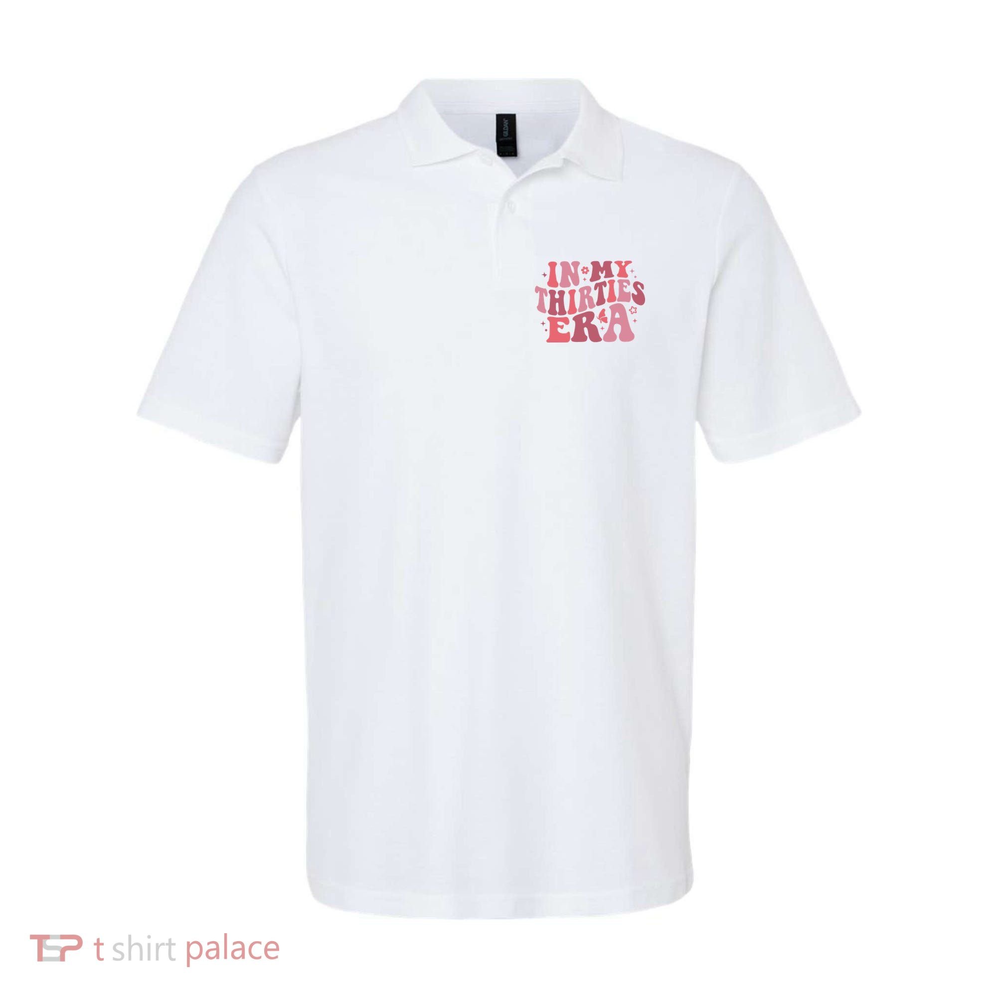 In My Thirties Era Thirtieth Birthday Funny Birthday Polo