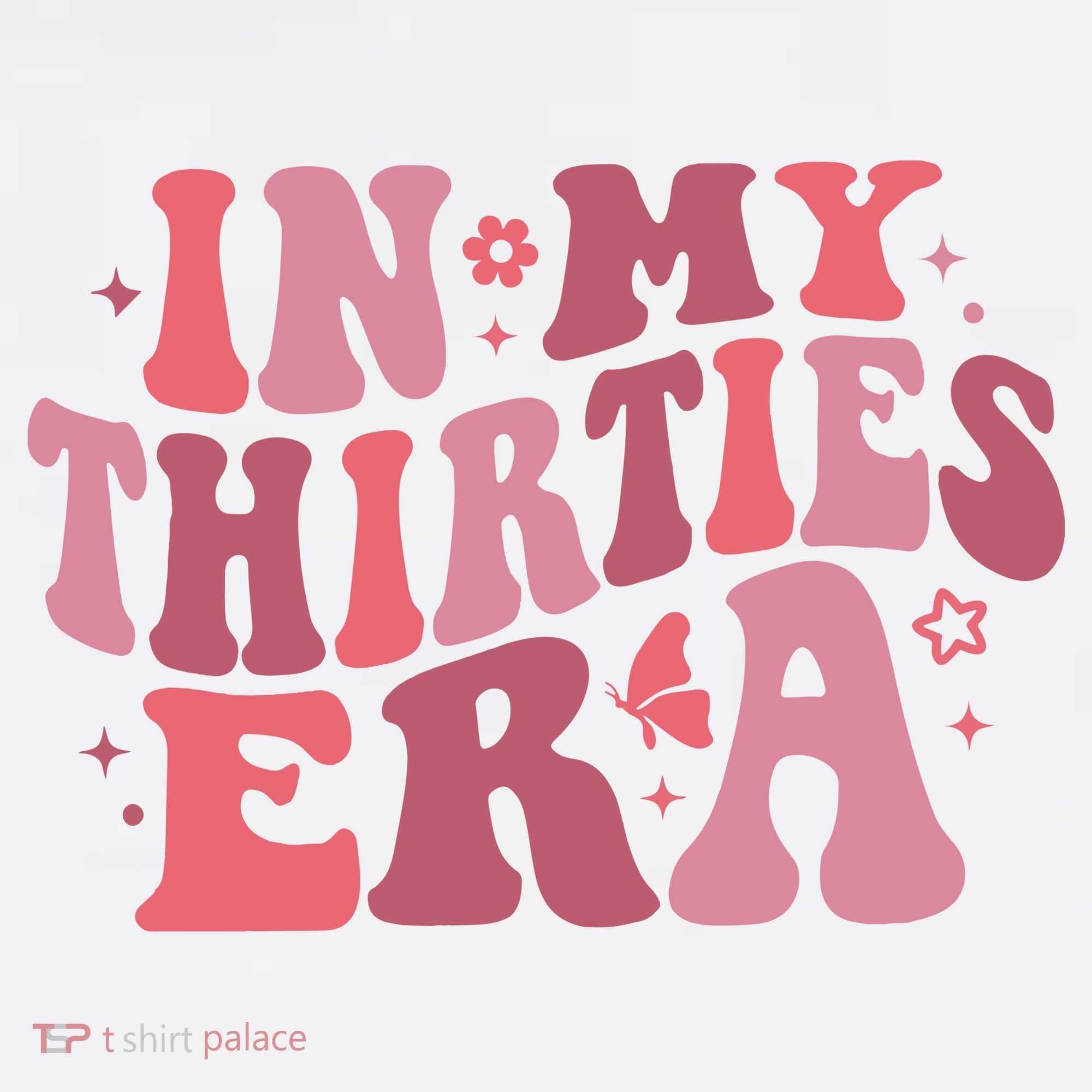 In My Thirties Era Thirtieth Birthday Funny Birthday Women's Tank Top