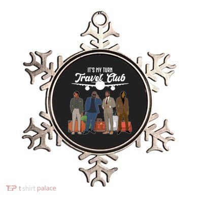 It's My Turn Travel Club Traveling Black African American Men Ornament