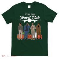 It's My Turn Travel Club Traveling Black African American Men T-Shirt thumb 0