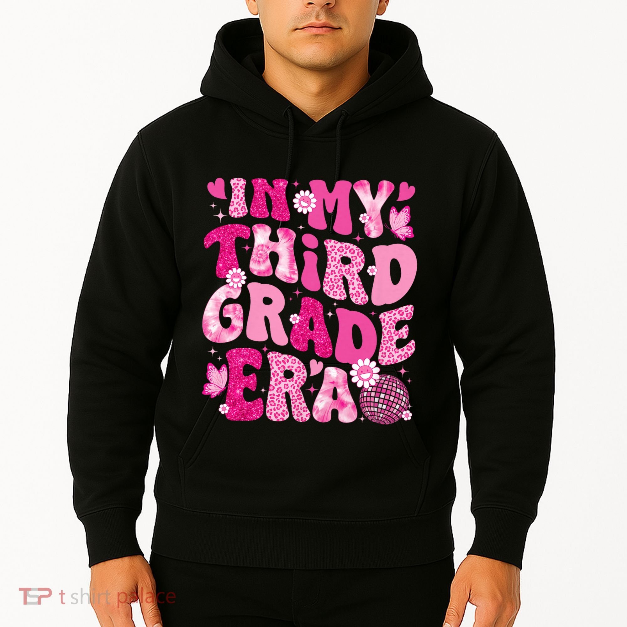 In My Third Grade Era Teachers Women Back To School Hoodie