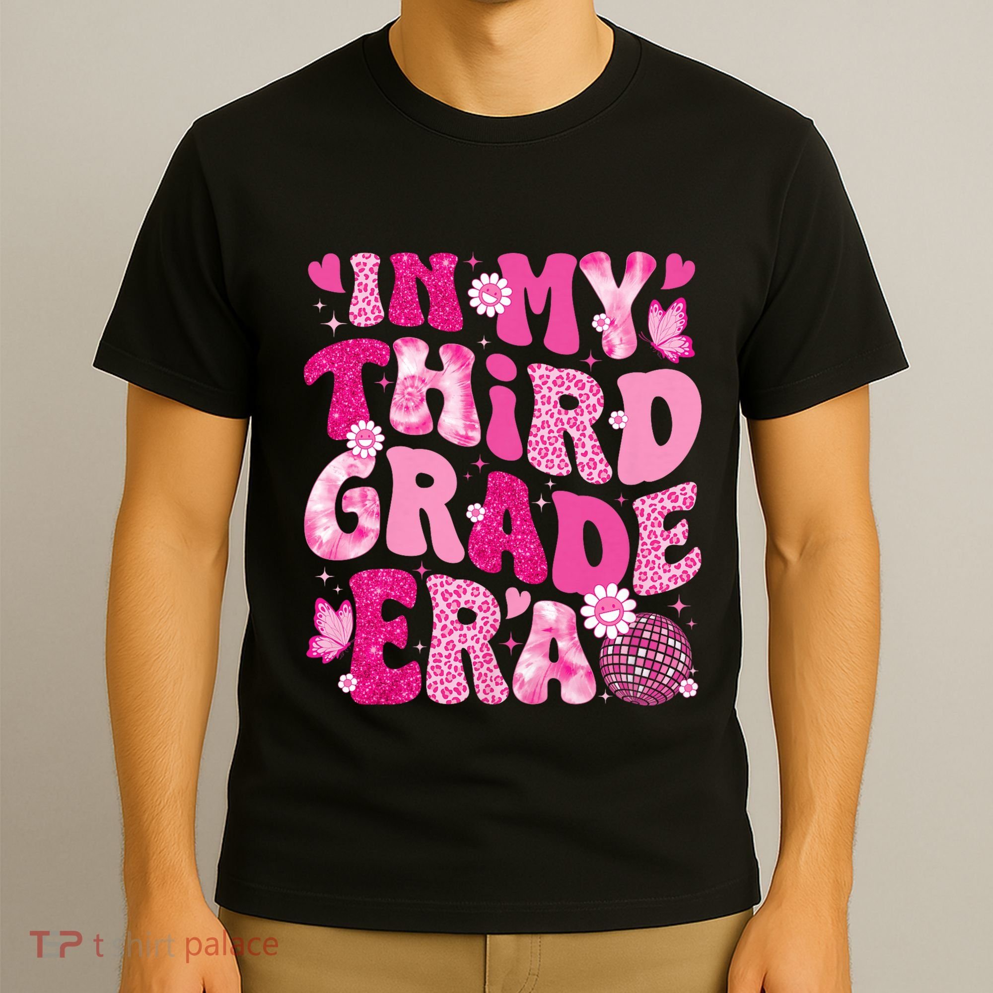 In My Third Grade Era Teachers Women Back To School T-Shirt