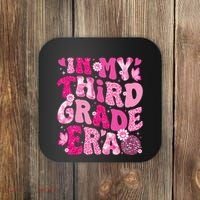 In My Third Grade Era Teachers Women Back To School Coaster thumb 0