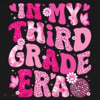 In My Third Grade Era Teachers Women Back To School Ornament thumb 1