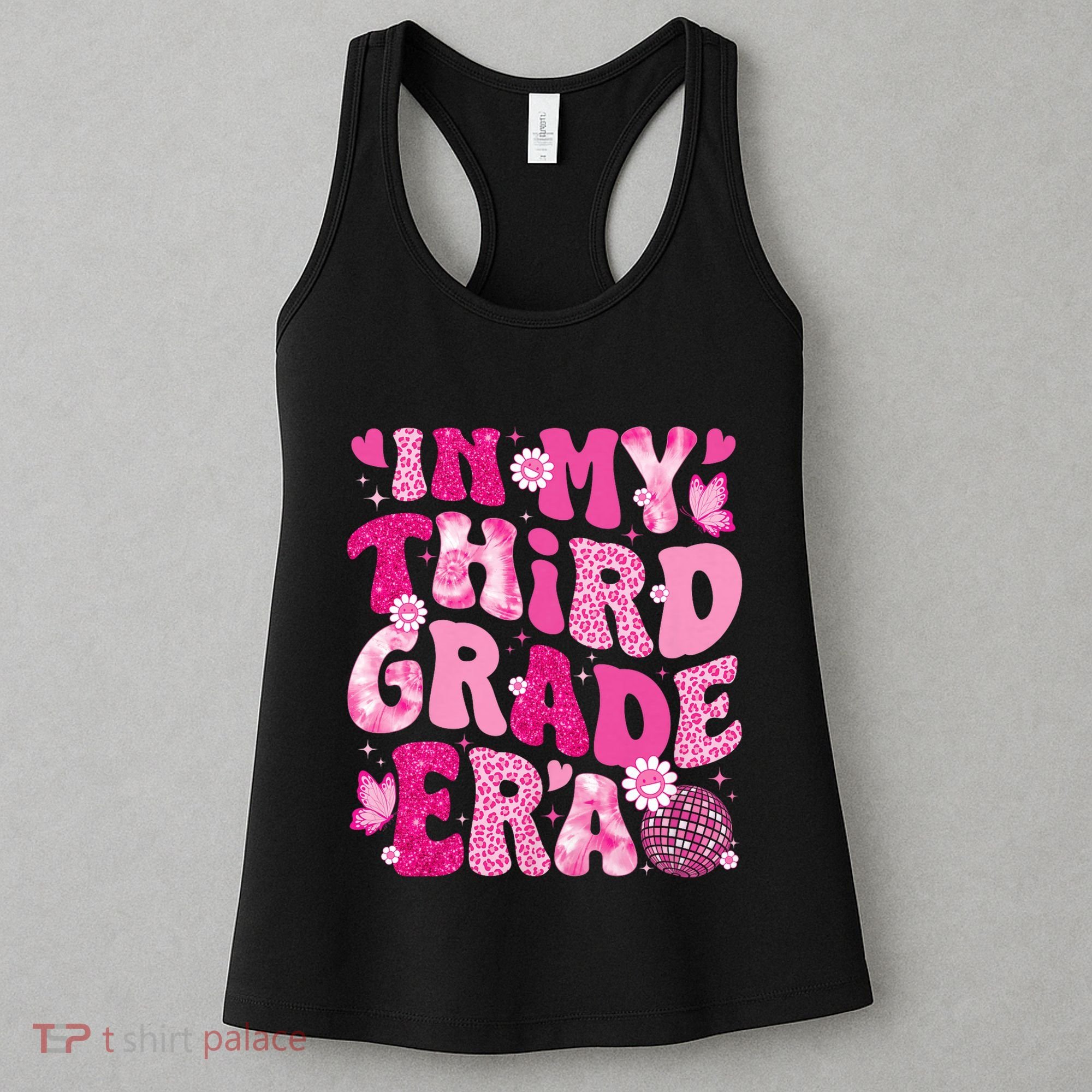 In My Third Grade Era Teachers Women Back To School Women's Tank Top
