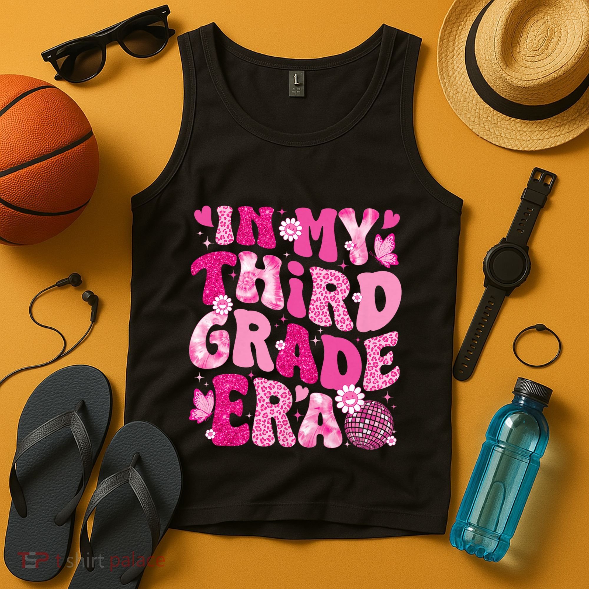 In My Third Grade Era Teachers Women Back To School Tank Top