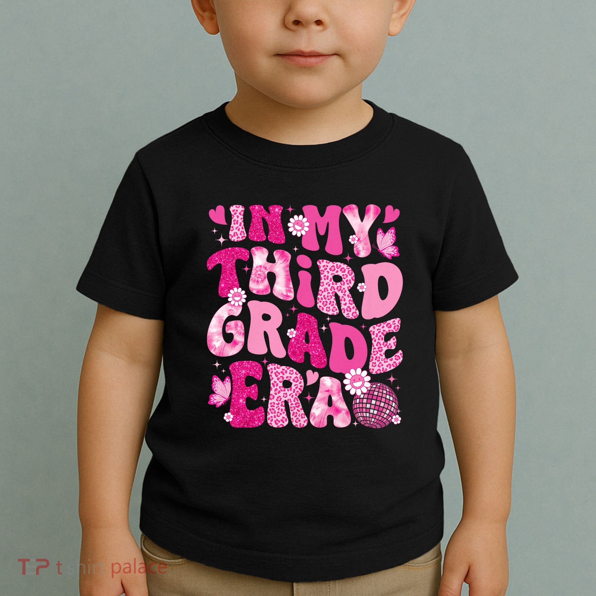 In My Third Grade Era Teachers Women Back To School Toddler T-Shirt