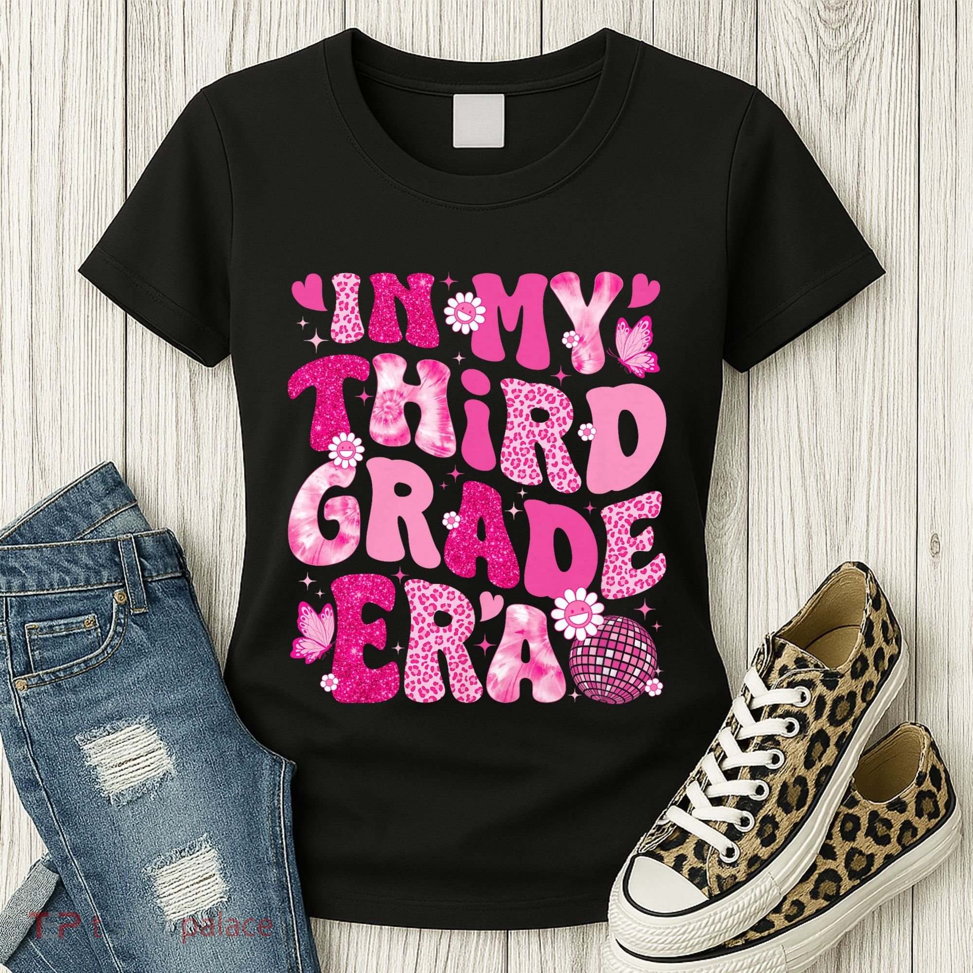 In My Third Grade Era Teachers Women Back To School Women's T-Shirt