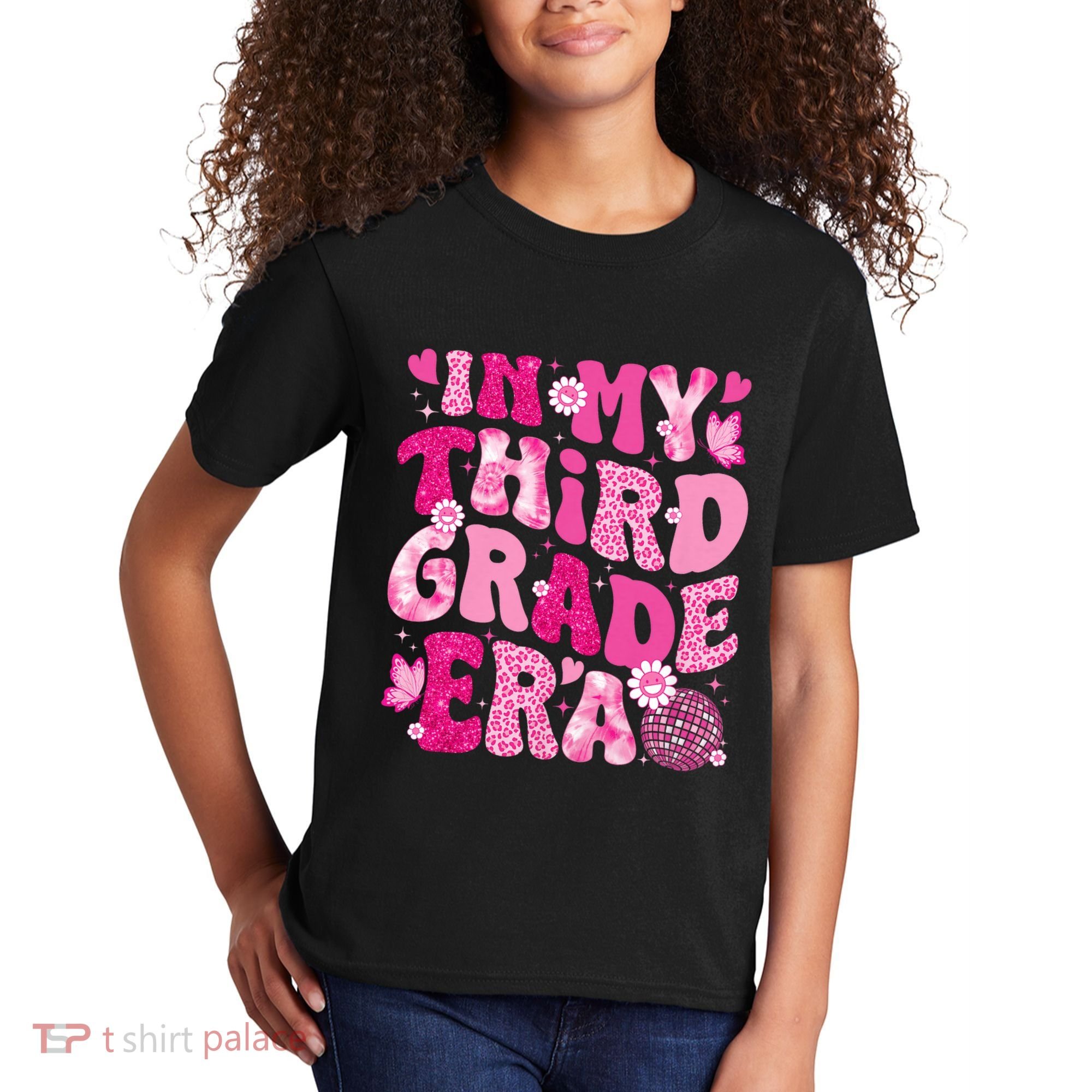 In My Third Grade Era Teachers Women Back To School Kids T-Shirt