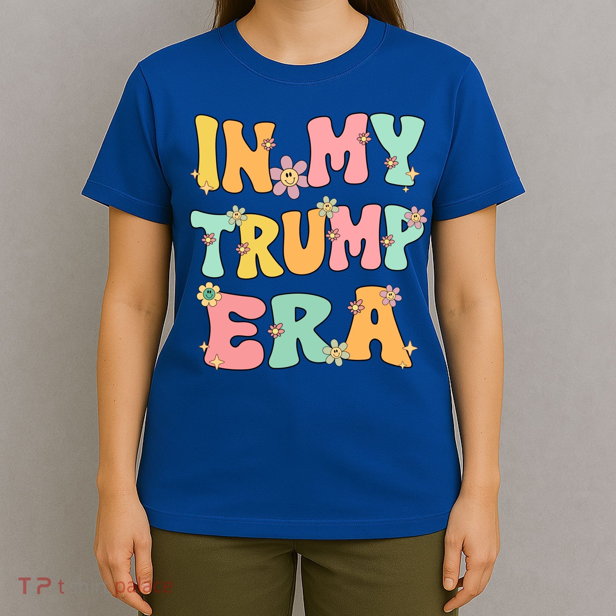 In My Trump Era Retro Groovy Trump 2024 Election Gift T-Shirt