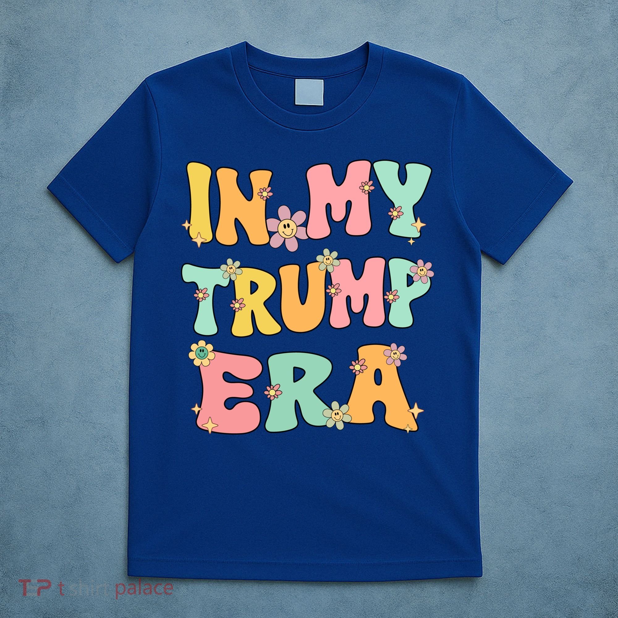 In My Trump Era Retro Groovy Trump 2024 Election Gift T-Shirt