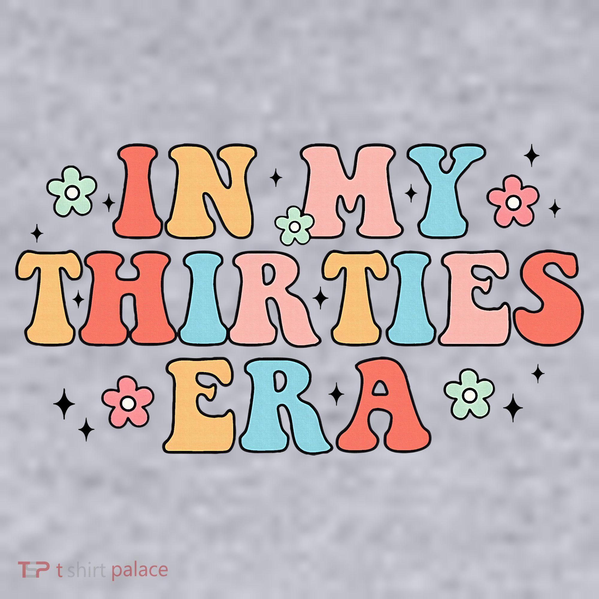 In My Thirties 30s Era Cute Floral Women's Sweatshirt