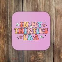 In My Thirties 30s Era Cute Floral Coaster thumb 0