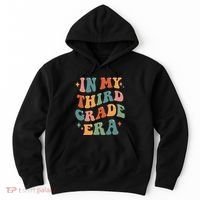 In My Third Grade Era Retro Funny 3rd Grade Teacher Team Hoodie thumb 0