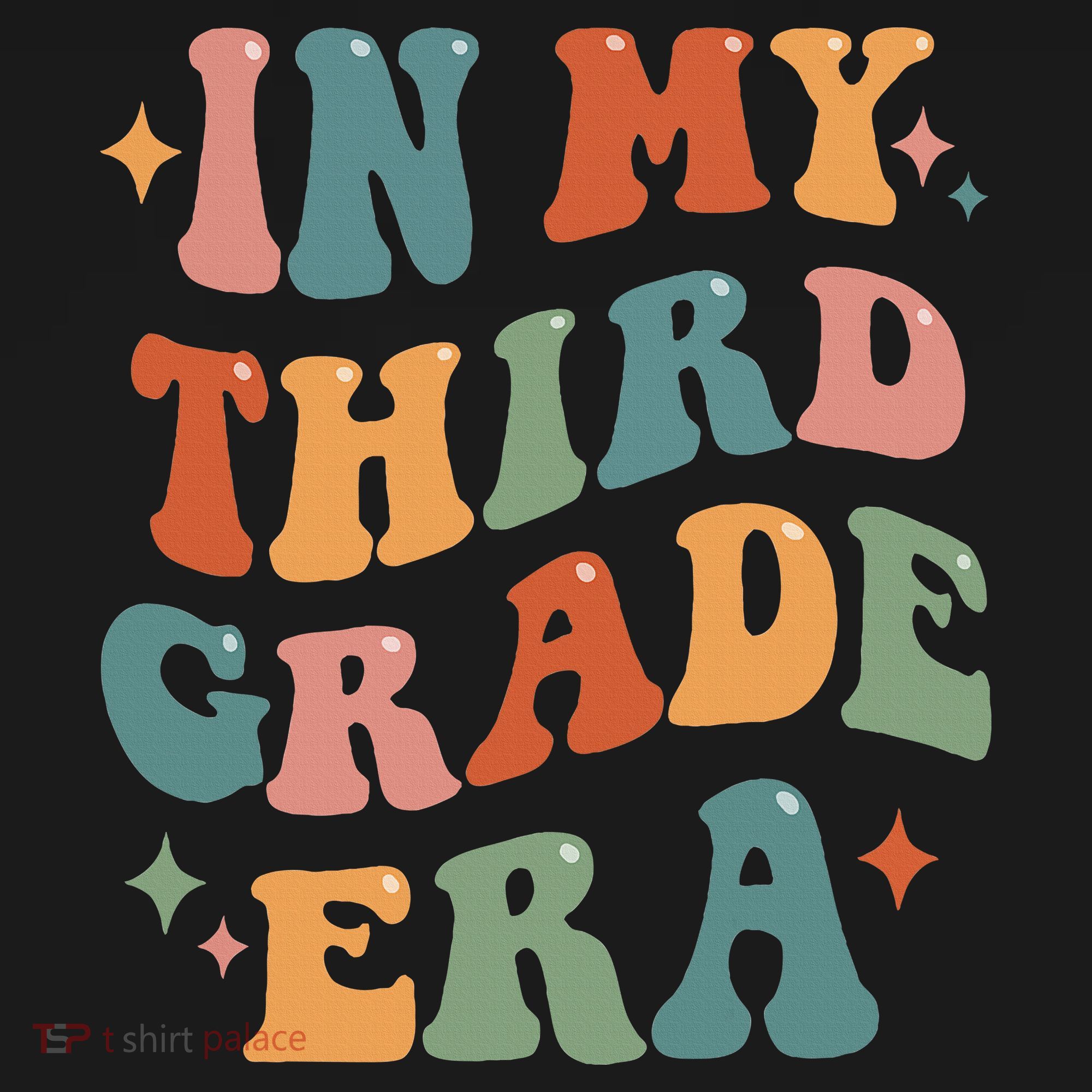 In My Third Grade Era Retro Funny 3rd Grade Teacher Team Sweatshirt