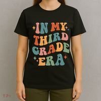 In My Third Grade Era Retro Funny 3rd Grade Teacher Team T-Shirt thumb 4
