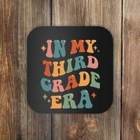 In My Third Grade Era Retro Funny 3rd Grade Teacher Team Coaster thumb 0
