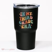 In My Third Grade Era Retro Funny 3rd Grade Teacher Team Tumbler thumb 0