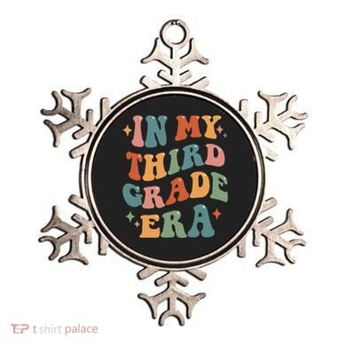 In My Third Grade Era Retro Funny 3rd Grade Teacher Team Ornament