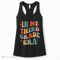 In My Third Grade Era Retro Funny 3rd Grade Teacher Team Women's Tank Top thumb 0