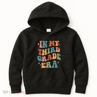 In My Third Grade Era Retro Funny 3rd Grade Teacher Team Kids Hoodie thumb 0