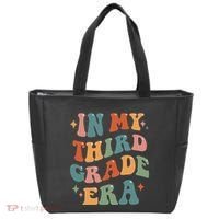 In My Third Grade Era Retro Funny 3rd Grade Teacher Team Tote Bag thumb 0