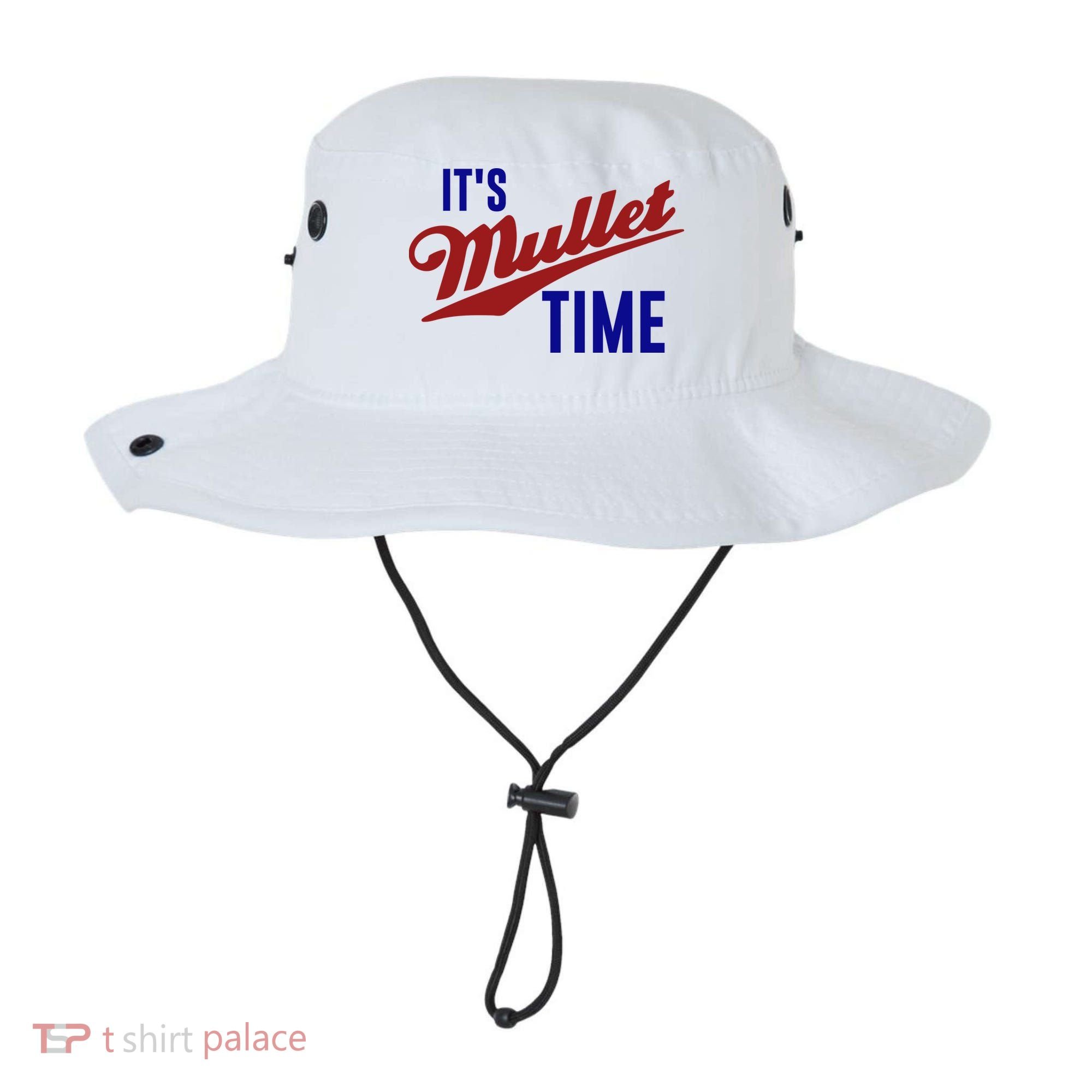 It’s Mullet Time, Funny Redneck Mullet Bucket Hat