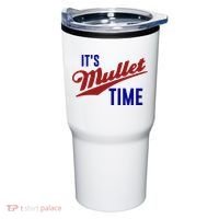 It’s Mullet Time, Funny Redneck Mullet Tumbler thumb 0