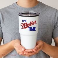 It’s Mullet Time, Funny Redneck Mullet Tumbler thumb 2