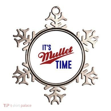 It’s Mullet Time, Funny Redneck Mullet Ornament