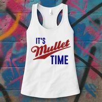 It’s Mullet Time, Funny Redneck Mullet Women's Tank Top thumb 3