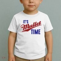It’s Mullet Time, Funny Redneck Mullet Toddler T-Shirt thumb 2