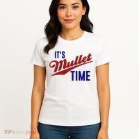 It’s Mullet Time, Funny Redneck Mullet Women's T-Shirt thumb 4