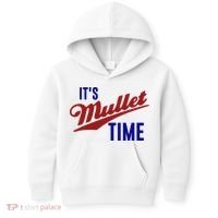 It’s Mullet Time, Funny Redneck Mullet Kids Hoodie thumb 0