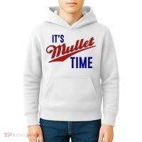 It’s Mullet Time, Funny Redneck Mullet Kids Hoodie thumb 4