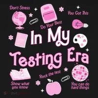 In My Testing Era Teachers Student Rock Testing Day Ornament thumb 1