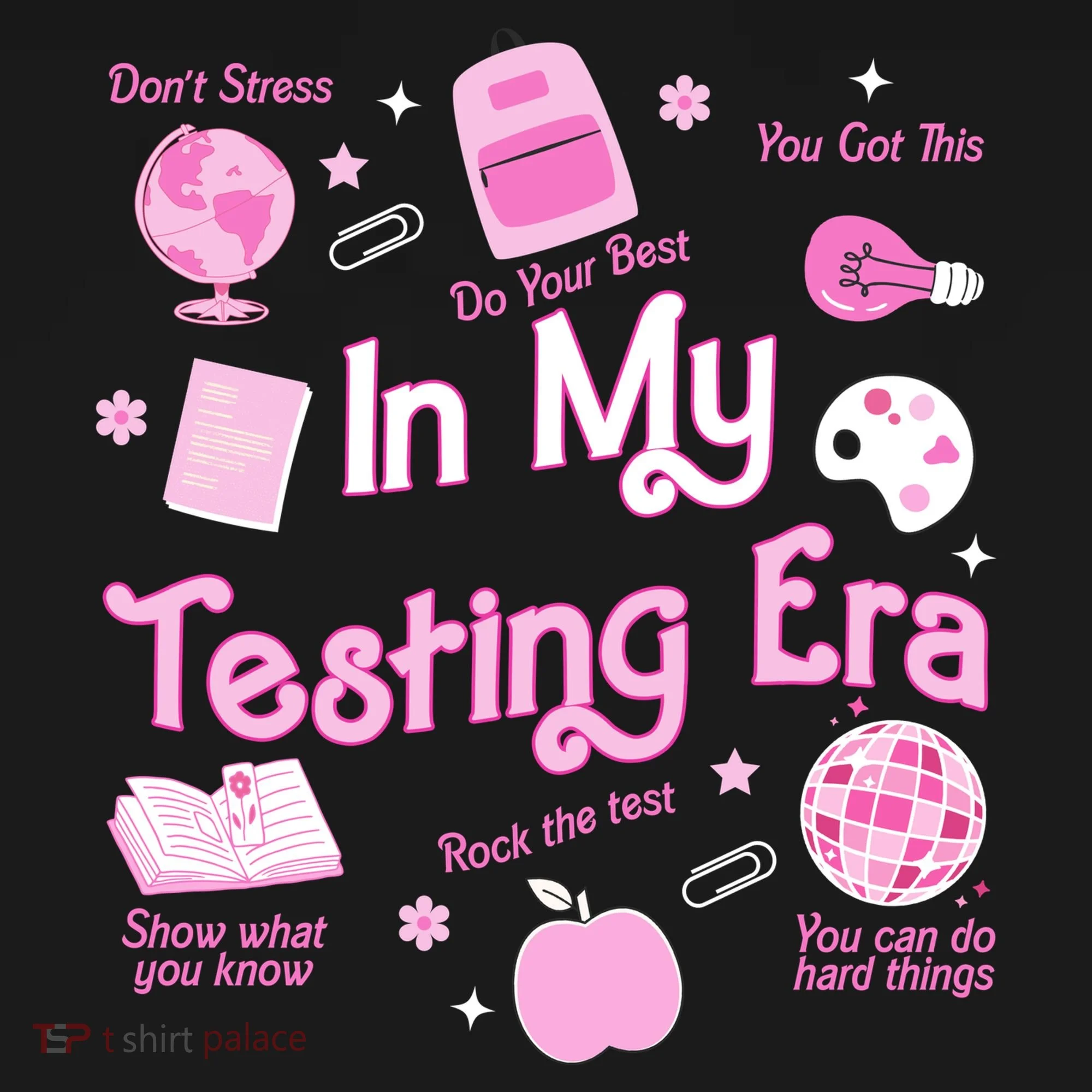 In My Testing Era Teachers Student Rock Testing Day Ornament
