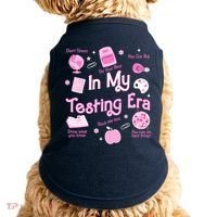 In My Testing Era Teachers Student Rock Testing Day Doggie Tank thumb 0