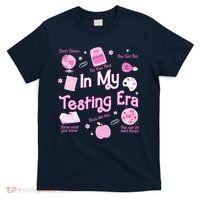 In My Testing Era Teachers Student Rock Testing Day T-Shirt thumb 0