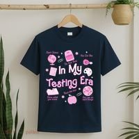 In My Testing Era Teachers Student Rock Testing Day T-Shirt thumb 2