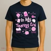 In My Testing Era Teachers Student Rock Testing Day T-Shirt thumb 3