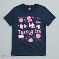 In My Testing Era Teachers Student Rock Testing Day T-Shirt thumb 5