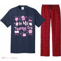 In My Testing Era Teachers Student Rock Testing Day Pajama Set thumb 0